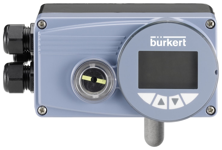 Bürkert Tipo 8793 : Regolatore di processo elettropneumatico digitale SideControl